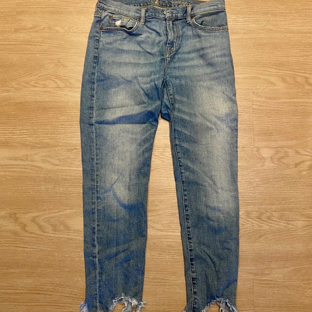 7 For All Mankind Ankle Jeans Size 30